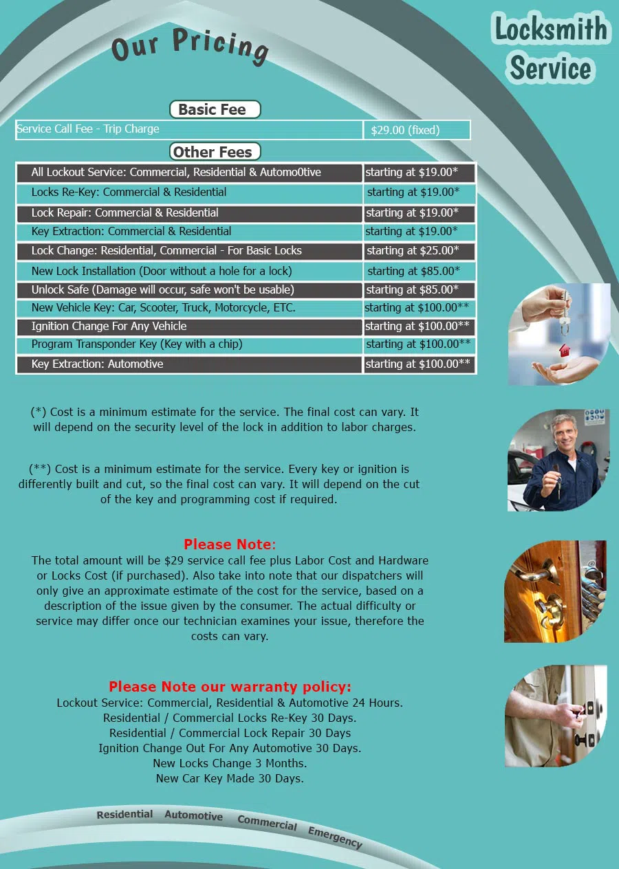 Father Son Locksmith Shop San Jose, CA 408-484-3869